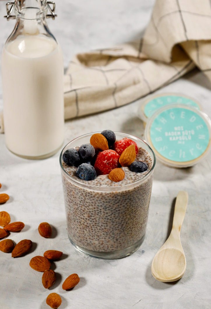 Noi Badem Sütlü Chia Puding Tarifi - NOI BAHÇE