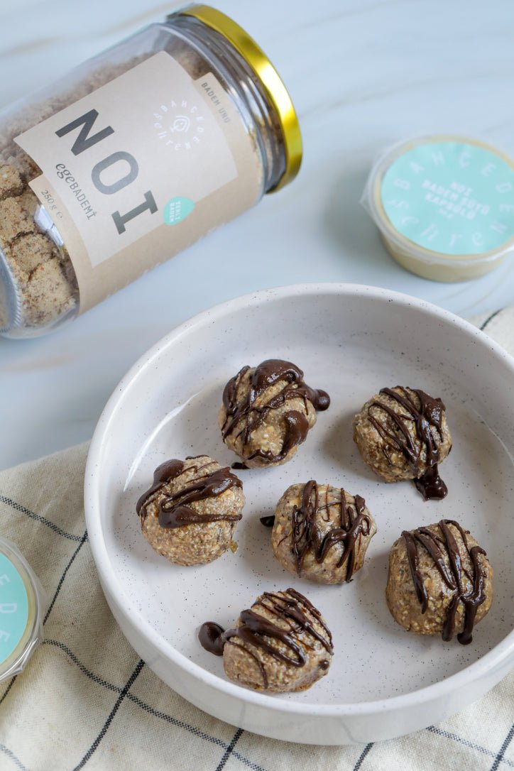 Noi Badem Sütlü Hurmalı Enerji Ball Tarifi - NOI BAHÇE