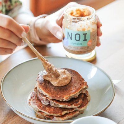 Noi Badem Unlu Pancake Tarifi - NOI BAHÇE