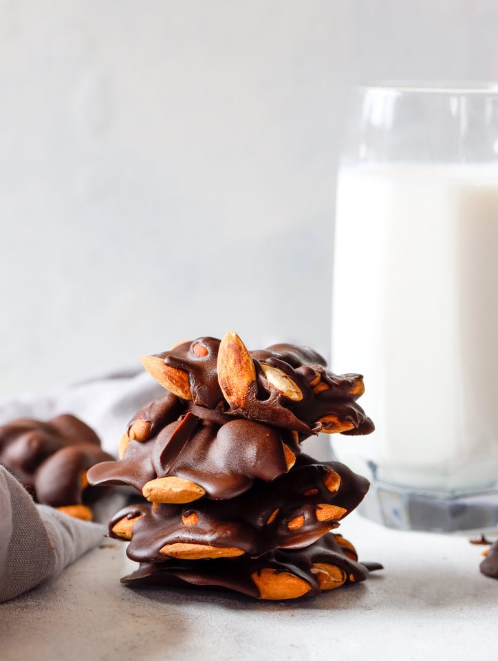 Şeker İlavesiz Çikolata Kaplı Badem Tarifi - NOI BAHÇE