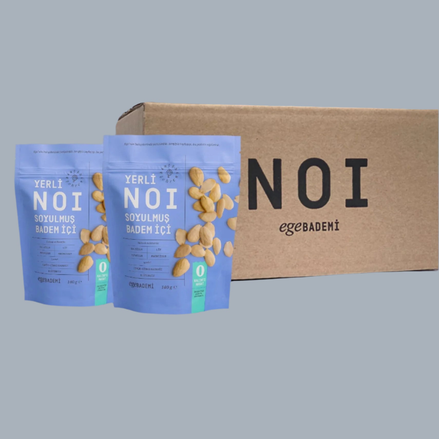 24'lü NOI Beyaz Badem İçi 24 x 140gr