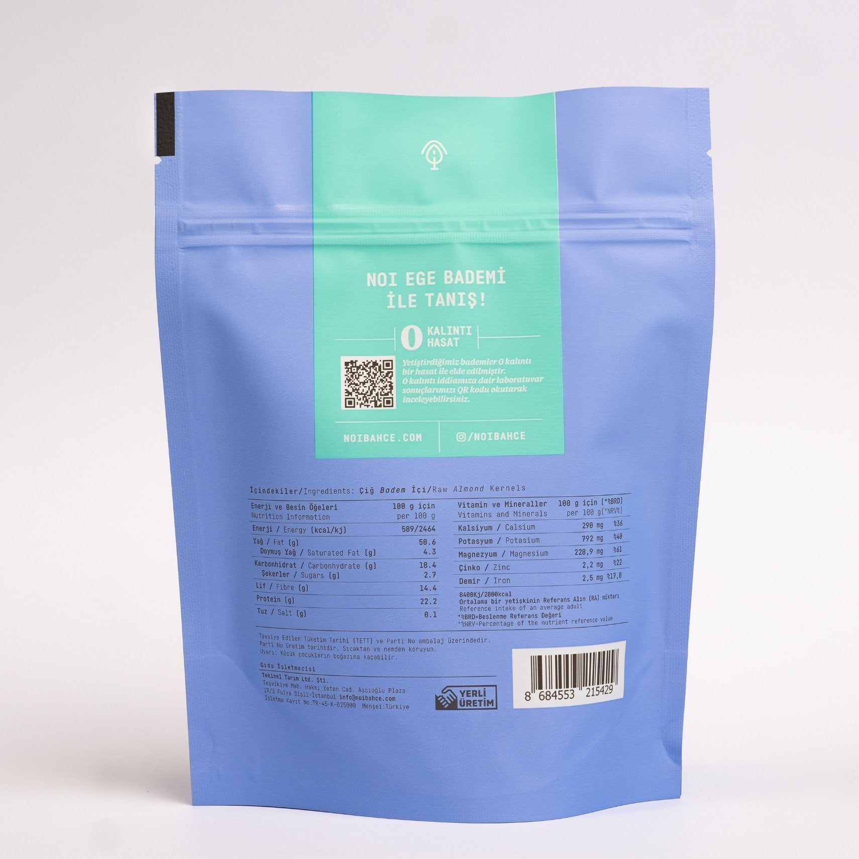 NOI Beyaz Badem İçi 140gr