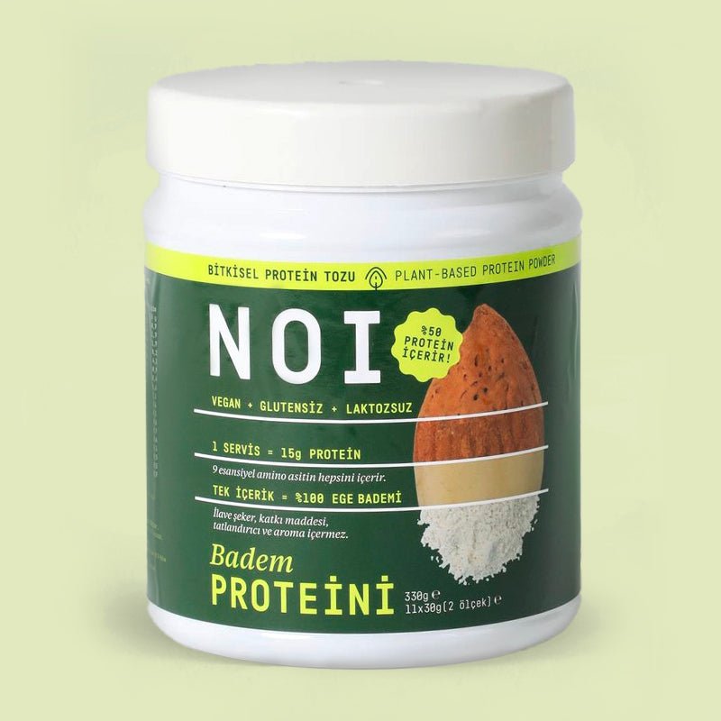 NOI Badem Protein Tozu 330gr - NOI BAHÇE