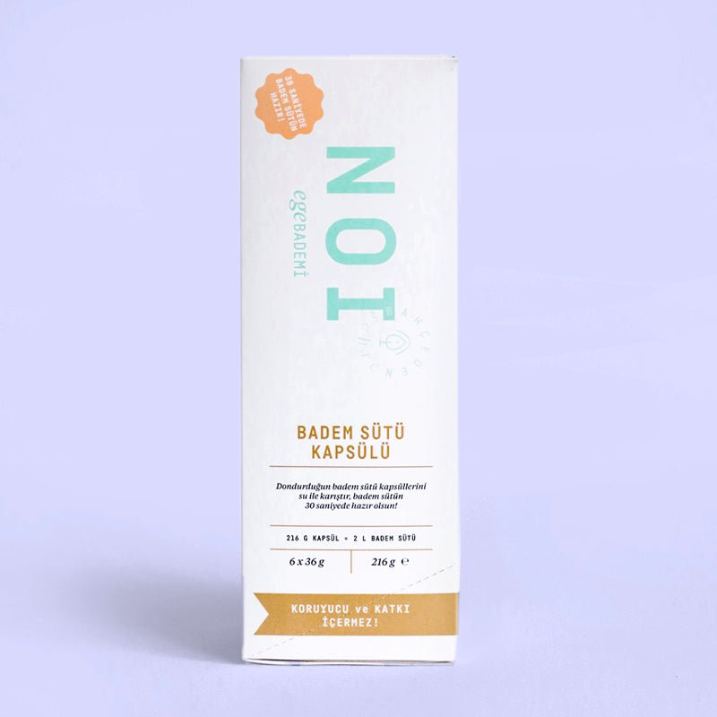 NOI Badem Sütü Kapsülü 6 x 36gr - NOI BAHÇE