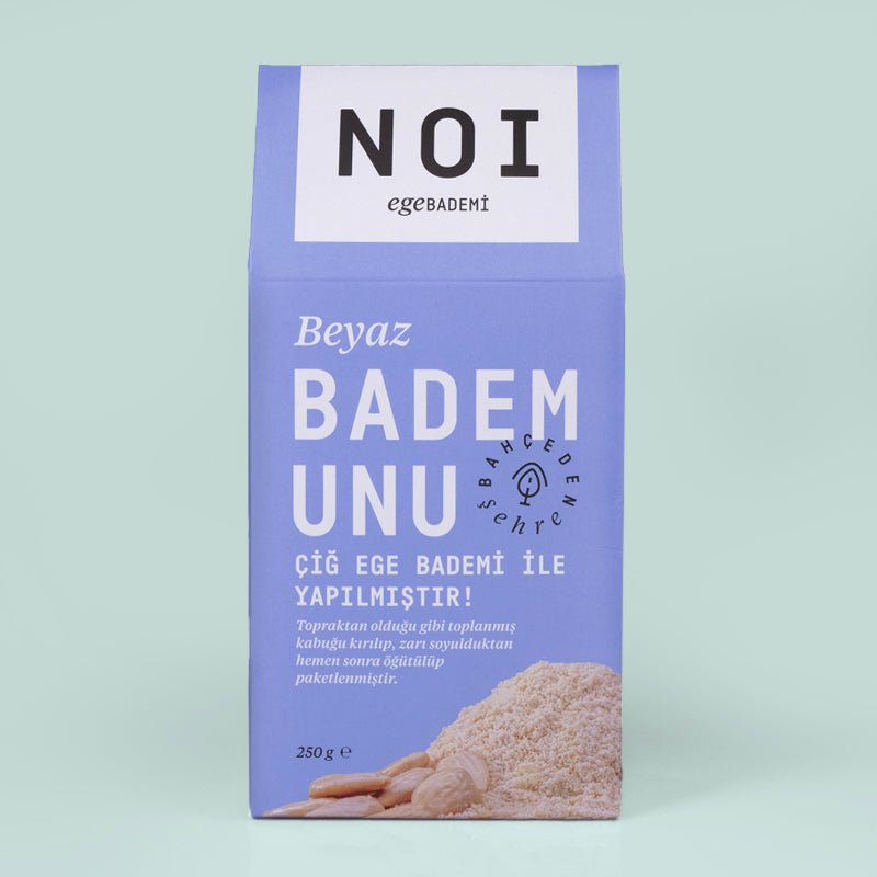 NOI Glutensiz Beyaz Badem Unu 250gr - NOI BAHÇE