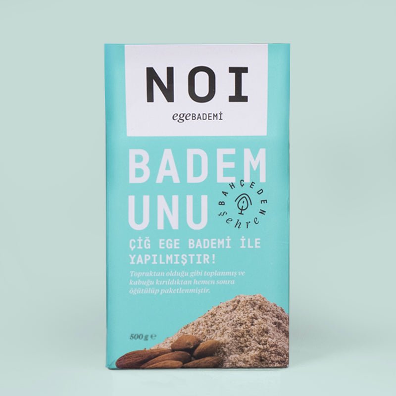 NOI Glutensiz Çiğ Badem Unu (Tozu) 500gr - NOI BAHÇE