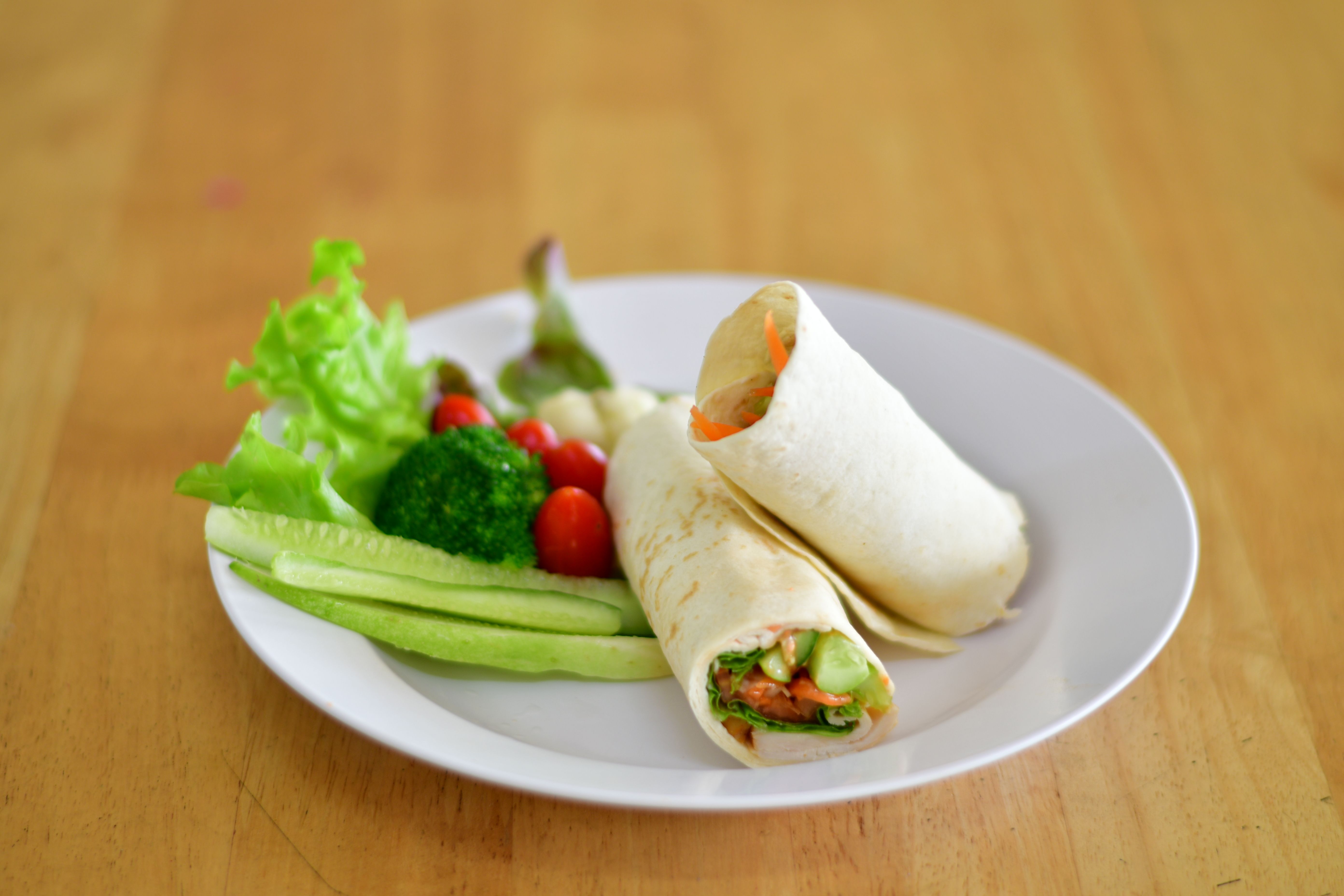 Bademli Sebzeli Wrap